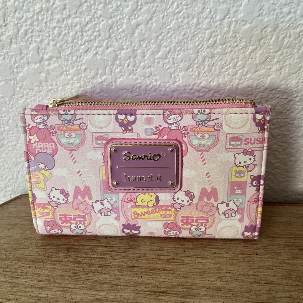Loungefly Sanrio Hello Kitty and Friends Kawaii All-Over Print Wallet Read!